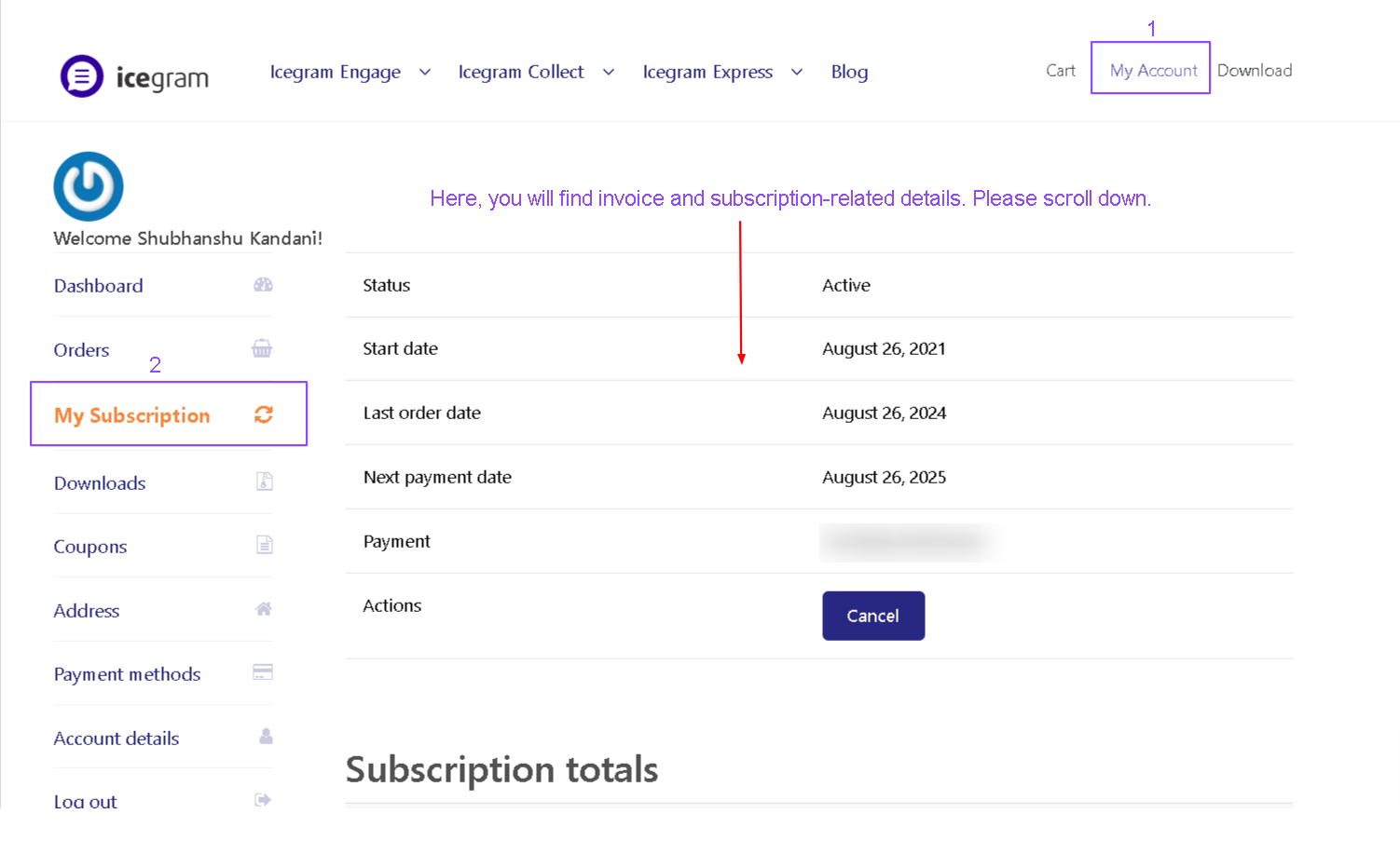 ig-subscription-management